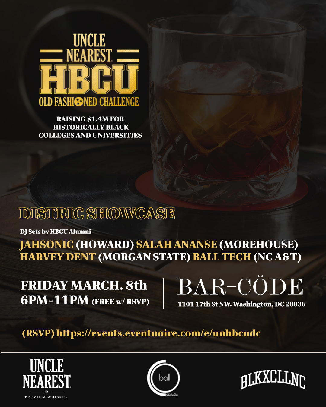 Flyer for HBCU Old Fashioned Challenge